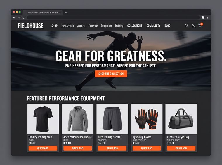 Marketing website